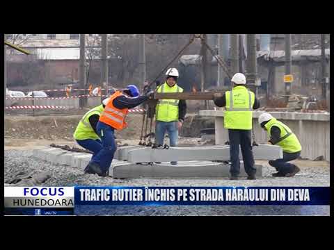TRAFIC RUTIER ÎNCHIS TEMPORAR PE STRADA HĂRĂULUI DIN DEVA