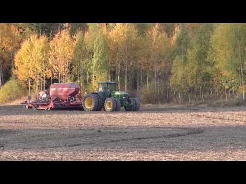 , title : 'JOHN DEERE med HORSCH såmaskin...'