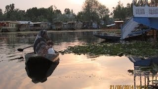 preview picture of video 'Ladies Rowing Shikara (Boat) At Dal Lake, Srinagar, Kashmir HD Video'