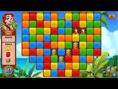 Lost Island Blast Adventure Level 122 - No Boosters