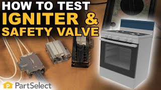Range and Oven Troubleshooting: How to Test a Gas Range Igniter and Oven Safety Valve