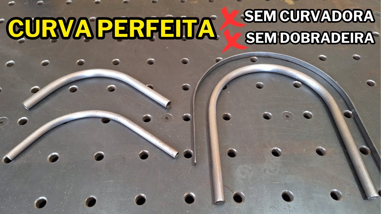 How to Make a Perfect Bend in a Round Tube without a Bender