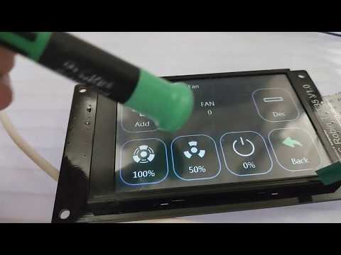 SecKit SK-300 CoreXY testing part cooling fan