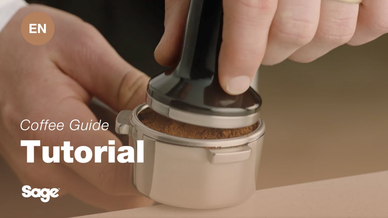How to tamp and trim the dose