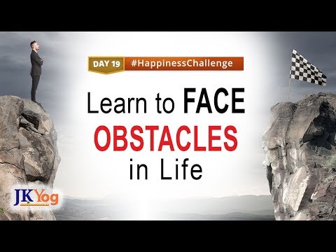 How to Face Obstacles and Difficulties in Life? | Happiness Challenge Day 19 | Swami Mukundananda Video