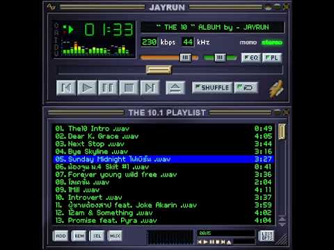 Jayrun - Sunday Midnight  ไฟเบิร์น (Official Audio)