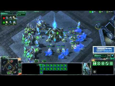 TeamSpeak TL SC2 Open #4 Semifinal 1 - Joe (P) vs Fuzer (T) G1