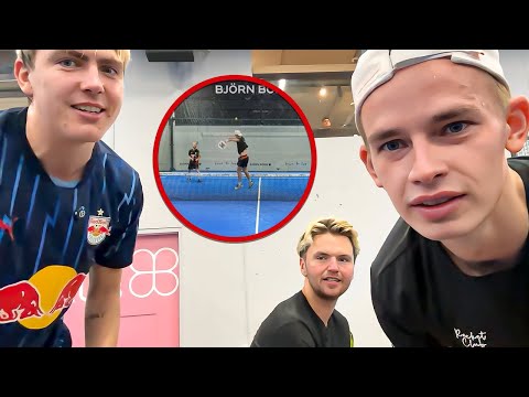 Padel Med DANMARKS To Bedste Spillere