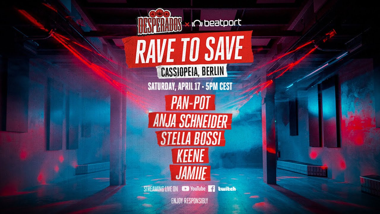 JAMIIE - Live @ Rave to Save Cassiopeia Berlin x @Desperados 2021
