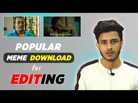 🔥How to download Popular Memes Clip for YouTube videos (2022)
