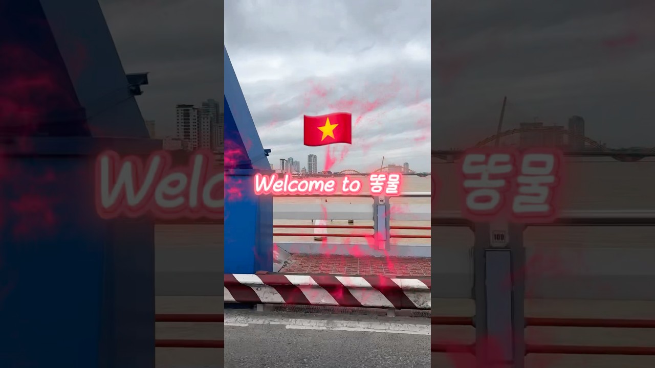 ??다낭3일차 (강은 죄다 똥물이지만, 가끔비 + 선선한 날씨에유 )  #베트남여행 #다낭자유여행 #다낭맛집…