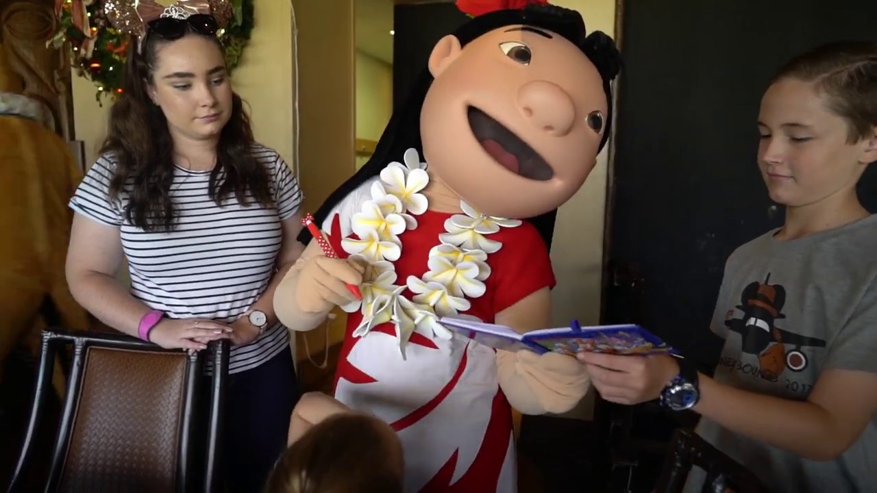 Best Friends Breakfast Lilo & Stitch - Disney's Polynesian Village Resort, Walt Disney World