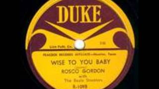 Rosco Gordon - Just A Little Bit video
