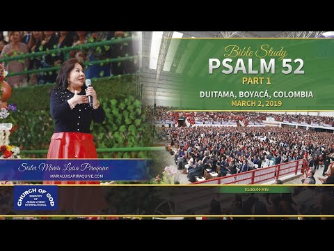 529 - Psalm 52 at Duitama, Colombia - Part 1 | Sister Maria Luisa Piraquive – CGMJCI