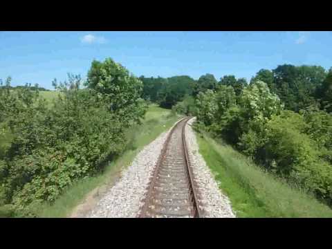 Pohľad na trať ŽSR 121