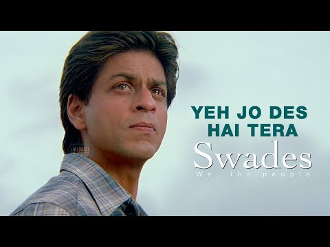 Yeh Jo Des Hai Tera | 4K | Swades | 2004