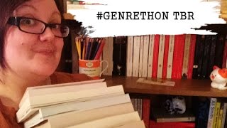 #genrethon TBR | 2016