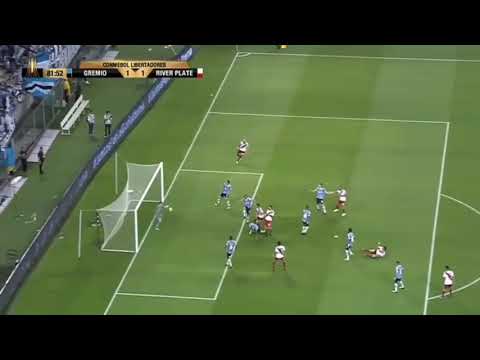 Goles de Borré y el Pity Martinez. | River 2 - Gremio 1 | Copa Libertadores 2018 ⚪🔴⚪💪
