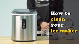 How to Clean Euhomy Ice Maker Machine