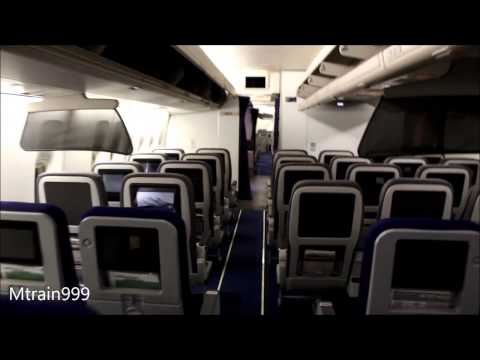 Lufthansa 747-400 cabin tour (V2)