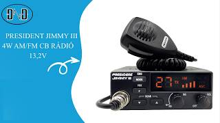 President_JIMMY_III_4W_AM_FM_CB_radio_13,2V