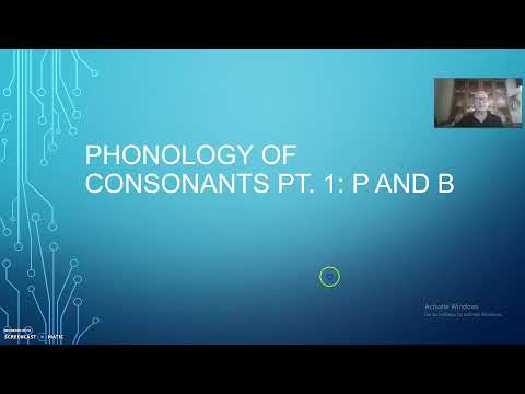 Improve Pronunciation: P and B