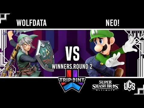 Tripoint Smash 179  -  Winners Round 2  -  Wolfdata(Link) Vs. NEO!(Luigi)