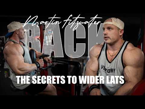 Lat Priority Back Workout + Diet Update (600 Carbs) | 11 Weeks Out | Martin "The Martian" Fitzwater