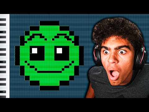 Ich komponiere einen Geometry Dash-Song, aber ich kann ihn nicht hören...