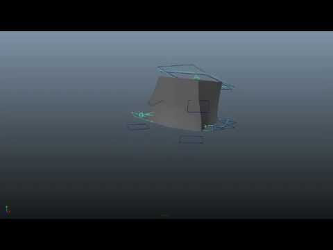 Heroic/Cowering Cube Animation - Maya