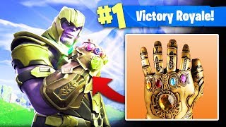NEW "Infinity Gauntlet" Gameplay! (Fortnite: Infinity Gauntlet Gameplay)