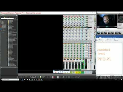 Creating Vocal audio buss and using Vocal Editing in Reason 9