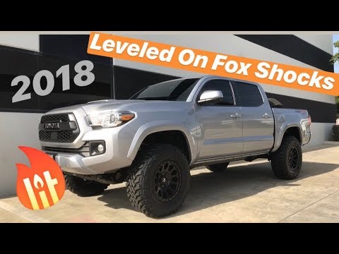 2018 Toyota Tacoma Fox Shocks TRD Pro Grille on Fuel Vectors!