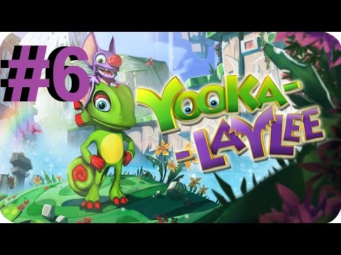 Yooka-Laylee 100% Walkthrough Part 6 - Tribalstack Tropics Expanded (All Quills Pagies Secrets)