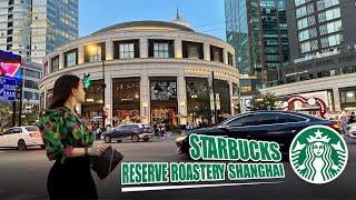 Inside the world's largest Starbucks coffee shop, in ShangHai ...