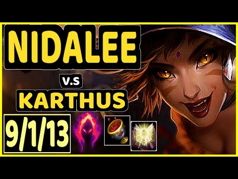 CAEDREL (NIDALEE) vs KARTHUS - 9/1/13 KDA JUNGLE CHALLENGER GAMEPLAY - EUW