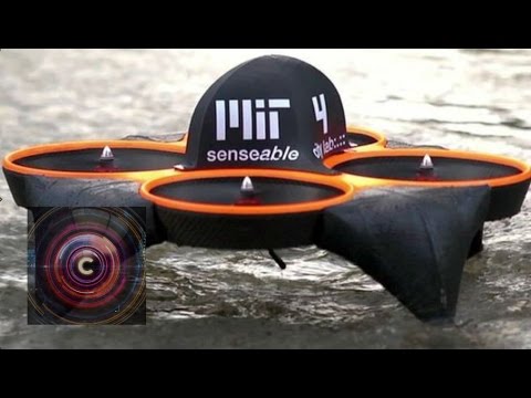 Drones that can float on water- Click