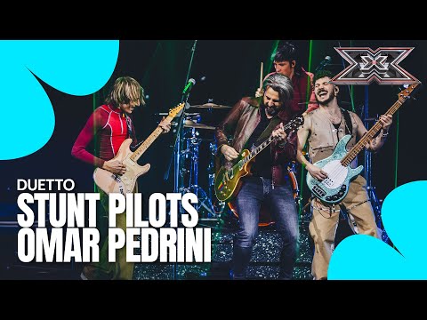 Gli Stunt Pilots e Omar Pedrini cantano "Sole Spento" | X Factor 2023 FINALE