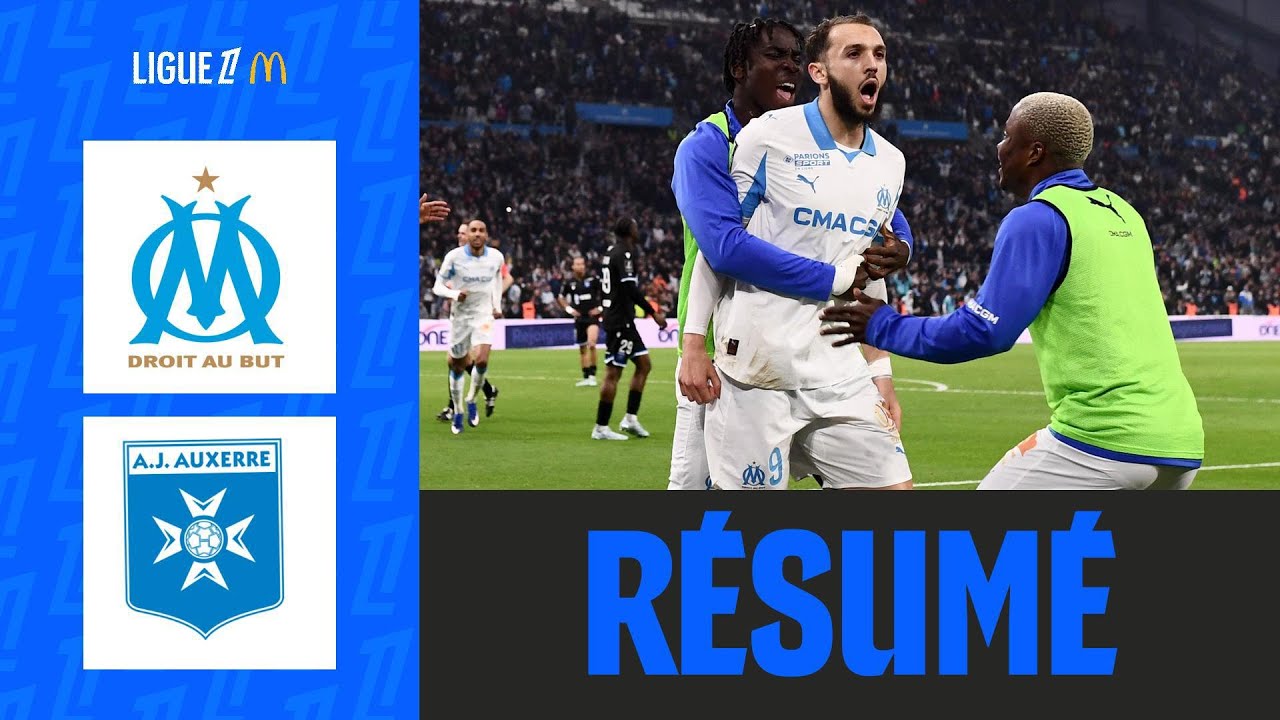Olympique de Marseille vs Auxerre Highlights