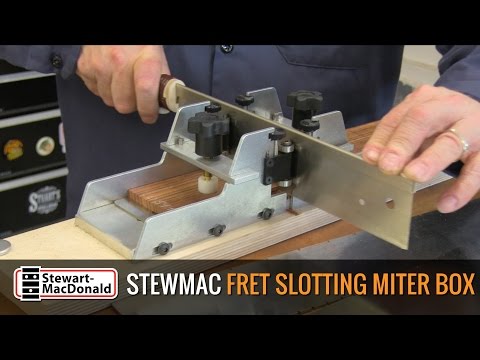 StewMac Fret Slotting Miter Box image 9