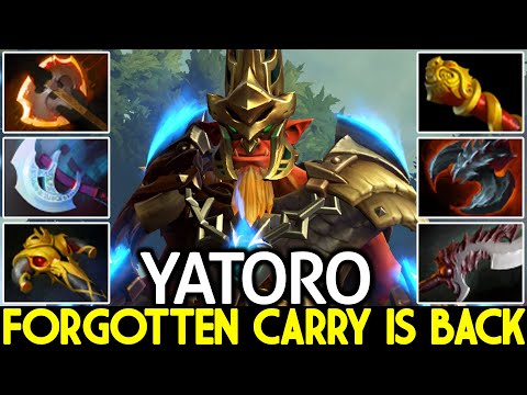 YATORO [Troll Warlord] Bring Forgotten Carry is Back Crazy Plays Dota 2