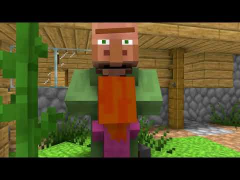 Craftronix! Zombie vs Villager Life - Craftronix Minecraft Animation