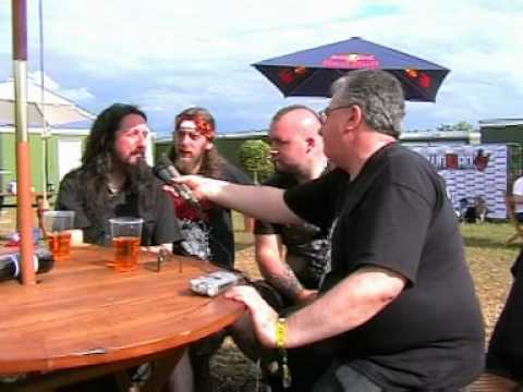 Evile and Russ Russell interview @ Download 2012
