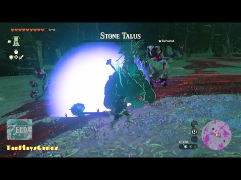 Stone Talus in the Depth Location : Zelda Tears of The Kingdom.