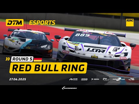 Runde 5 LIVE: Showdown am Red Bull Ring startet! 🔥 | deutsch | DTM eSports 2025