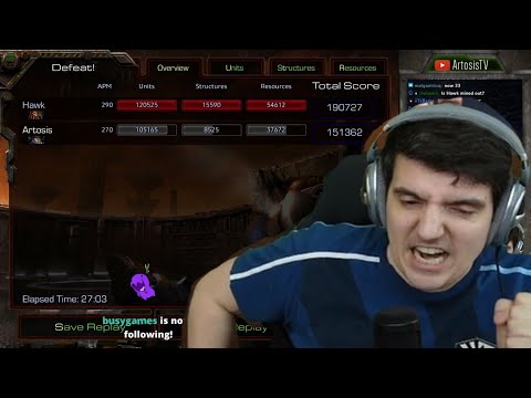 Tosis Zerg Rage - Artosis Starcraft Remastered