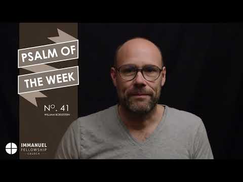 Psalm 41 Meditation | Jesus Is a True Friend