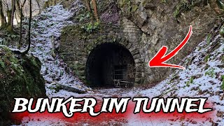 Secret Cold War Bunker urban exploration video in Austria: Verborgener Bunker in vergessenem Eisenbahntunnel entdeckt