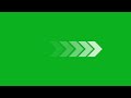 Pointing Arrow Green Screen Overlay Motion Graphics 4K 30fps Copyright Free