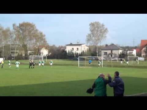 Janina Libiąż - Dalin Myślenice - gol na 1-0